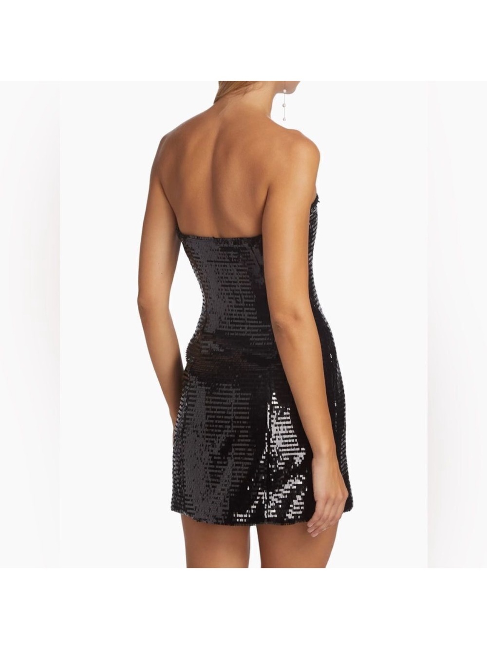 NWT A.L.C. Elsie Strapless Paillette
Sequin Minidress - Picture 3 of 8